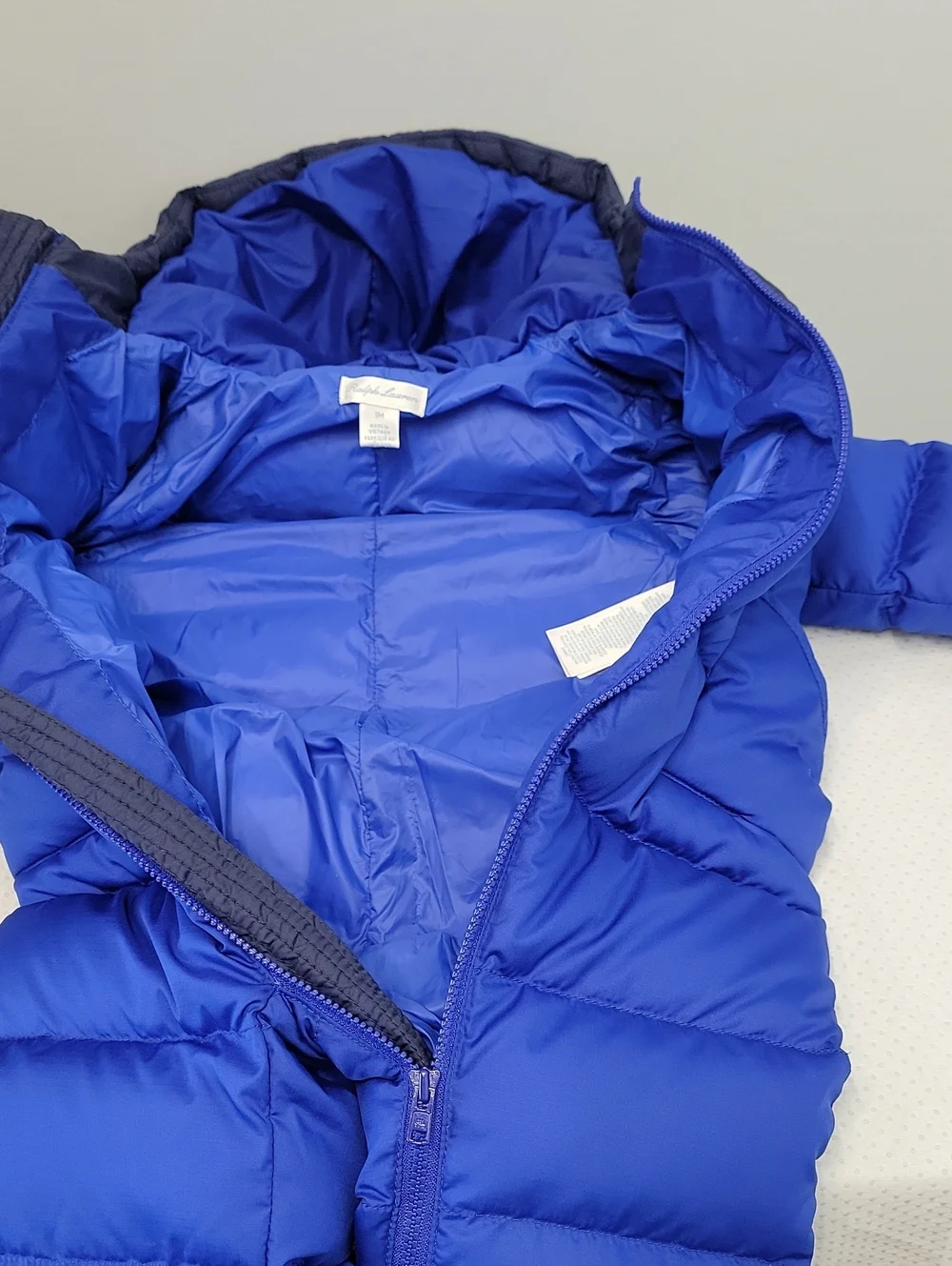 Ralph Lauren Quilted Ripstop Down Bunting 9M boys